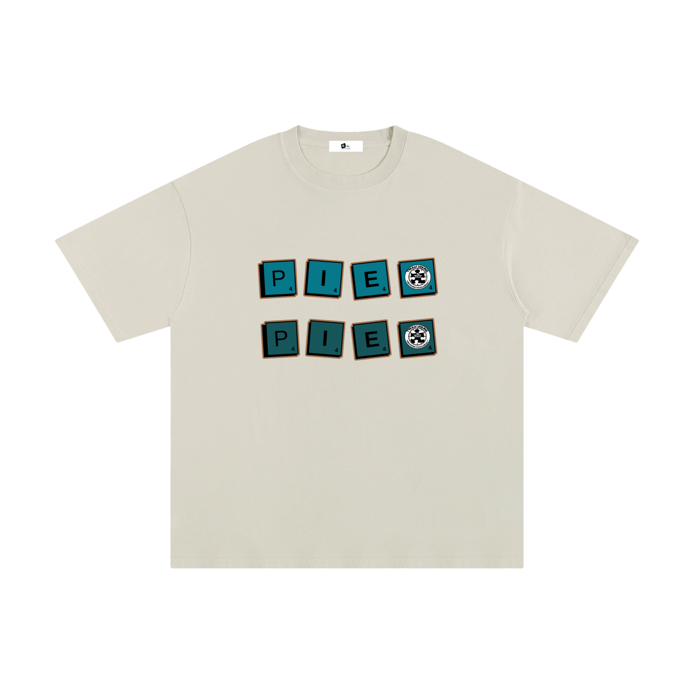 Teal Scrabble 👕