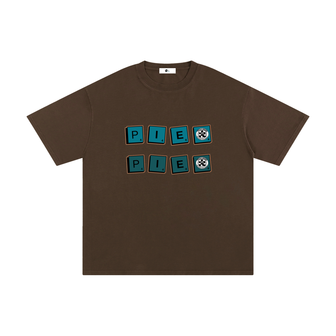 Teal Scrabble 👕
